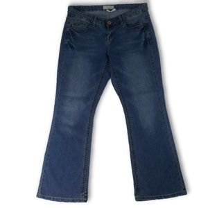 Maurices Ivy Boot Cut Dark Wash Jeans 